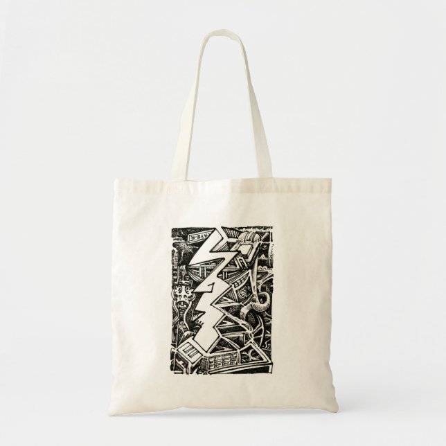 Bolsa Tote Três Trimestres (Frente)