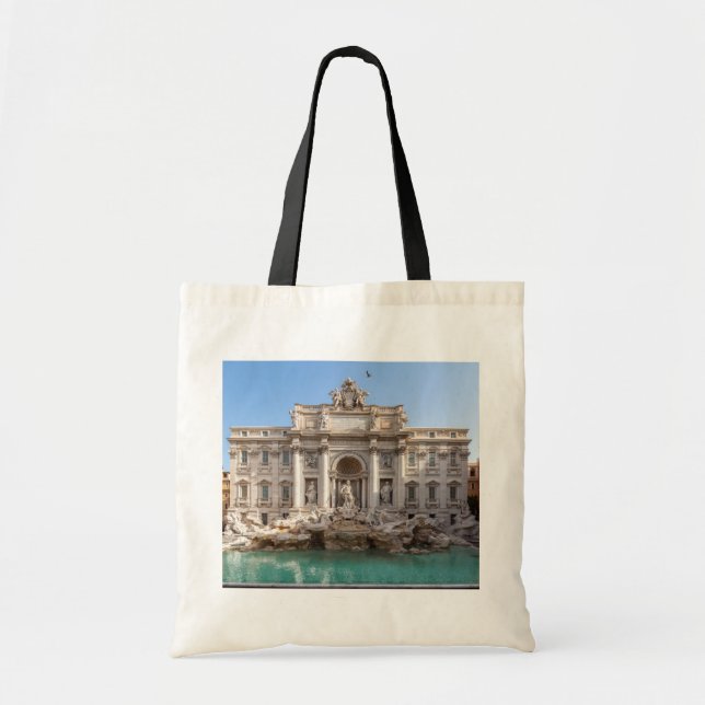 Bolsa Tote Trevi Fountain at early morning - Rome, Italy (Frente)