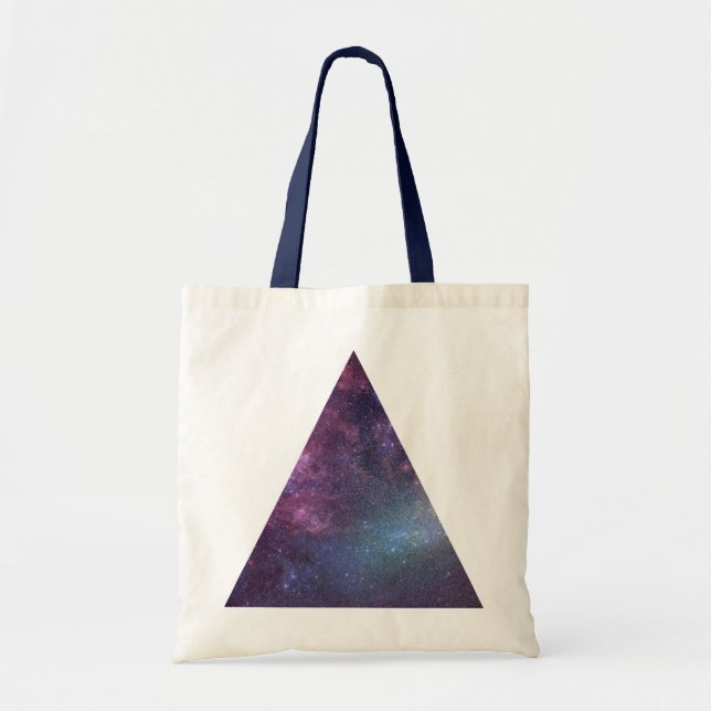 Bolsa Tote Triângulo do espaço (o mini bolsa) (Frente)
