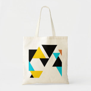 Bolsa Tote triângulos legal, únicos, modernos, urbanos