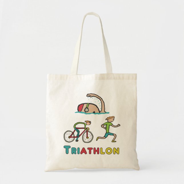 Bolsa Tote Triathlon (Frente)