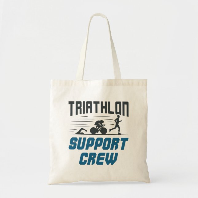 Bolsa Tote Triathlon Support Crew (Frente)