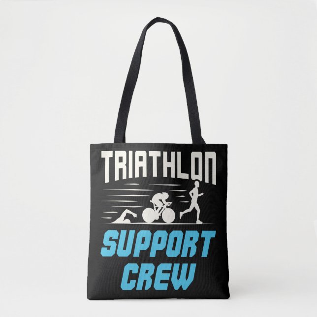 Bolsa Tote Triathlon Support Crew (Frente)