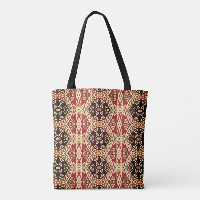 Bolsa Tote Tribal da Ilha Tone (Verso)