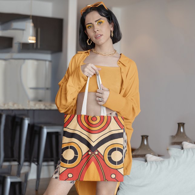 Bolsa Tote Tribal Flat Aztec (Criador carregado)