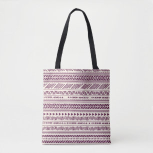 Bolsa Tote Tribal sem descontinuidades