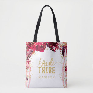Bolsa Tote Tribo Dourada Confetti Noiva, , com Stripes Florai