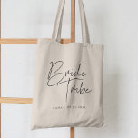 Bolsa Tote Tribo Moderna Mínima da Noiva<br><div class="desc">Consiga alguns presentes legal e personalizáveis de solteiros enquanto espera pelo grande dia.</div>