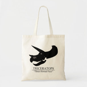 Bolsa Tote Triceratops Skull