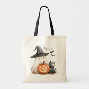Bolsa Tote Trick do Halloween ou Trate a barra de ferramentas