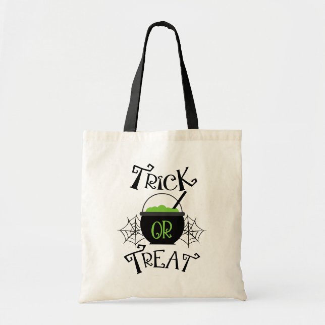 Bolsa Tote Trick or Treat Halloween (Frente)