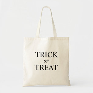 Bolsa Tote Trick ou Treat Clássico de Halloween