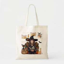 Bolsa Tote Trick ou Treat Witt Coquette Tote Bag