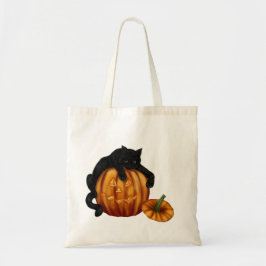 Bolsa Tote Trick ou Treine o Bag de Doces do Halloween
