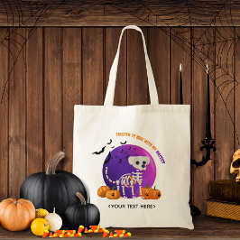 Bolsa Tote Trick ou Treine o Bag Tote de Halloween do Docinho
