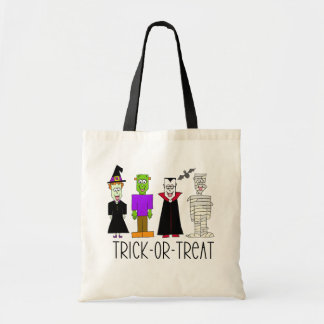 Bolsa Tote Trick ou Treine o Saco de Tote do Halloween