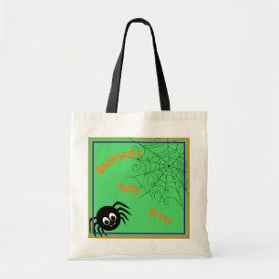 Bolsa Tote Trick Tratar O Orçamento De Halloween Do Spider
