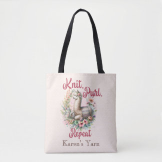 Bolsa Tote tricô de Alpaca