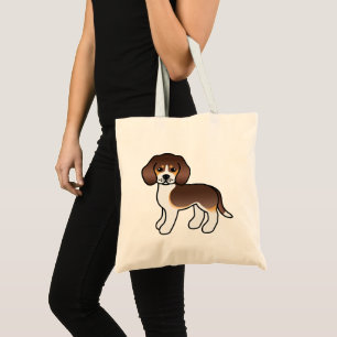 Bolsa Tote Tricolor Tricolor Beagle Cão-de-Açúcar