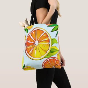 Bolsa Tote Trilha Laranja: Citros