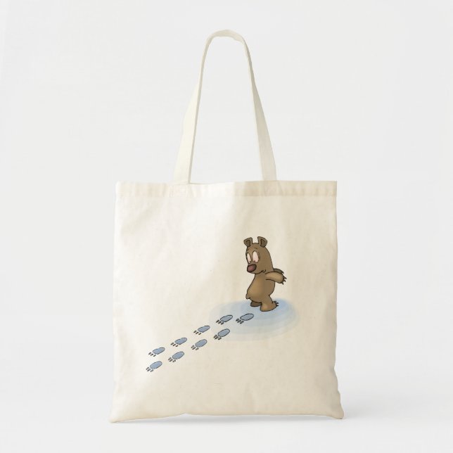 Bolsa Tote Trilhas do urso (Frente)