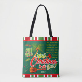 Bolsa Tote Trini Christmas é de Best on GREEN