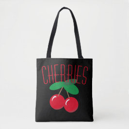Bolsa Tote Triturias Frutas de Saco Negro Negro
