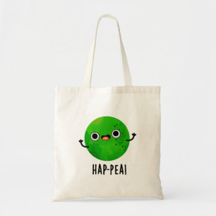 Bolsa Tote Trocadilho Feliz de Ervilha