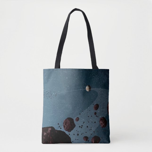 Bolsa Tote Trojans Asteroides. (Frente)