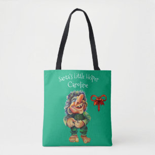 Bolsa Tote Troll de Natal barato e Delícia de Árvore
