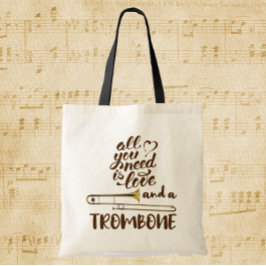 Bolsa Tote Trombone Tudo que você precisa é amor