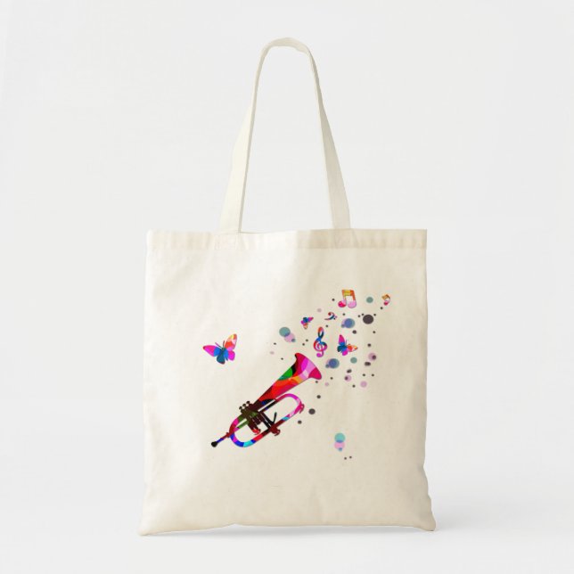 Bolsa Tote Trompete Festivo (Frente)