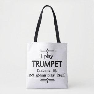 Bolsa Tote Trompete - Toque-Se Engraçado, Deco Music