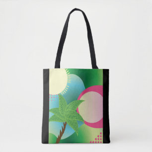 Bolsa Tote tropicais abstratas