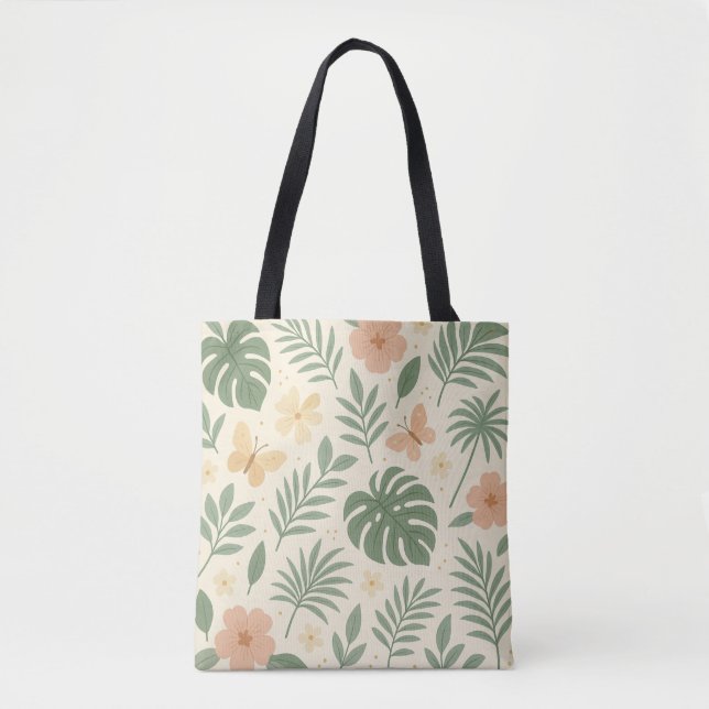 Bolsa Tote Tropical Bloom (Frente)