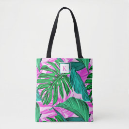Bolsa Tote Tropical Island Vibes Monograma
