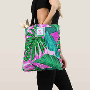 Bolsa Tote Tropical Island Vibes Monograma