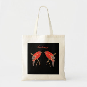 Bolsa Tote Tropical Red Parrot Thunder_Cove