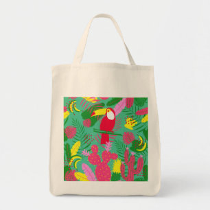 Bolsa Tote Tropical Selvagem Selvagem Paraíso Toucano