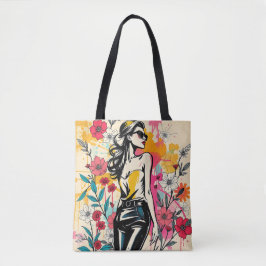 Bolsa Tote Tropical Sketch Dueto