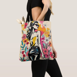 Bolsa Tote Tropical Sketch Dueto