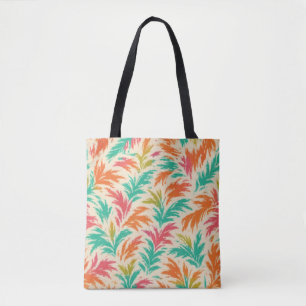 Bolsa Tote Tropical Static - Digital Jungle Bloom