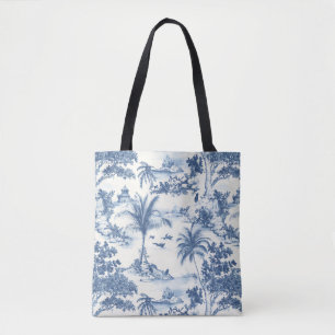 Bolsa Tote Tropical Toile De Jouy