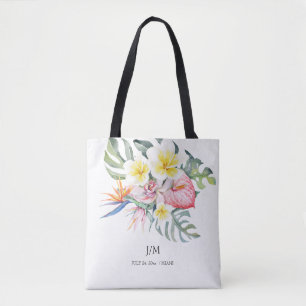 Bolsa Tote Trópicos Florais