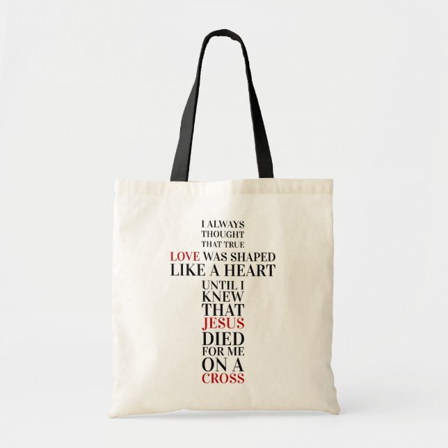 Bolsa Tote True love (Frente)