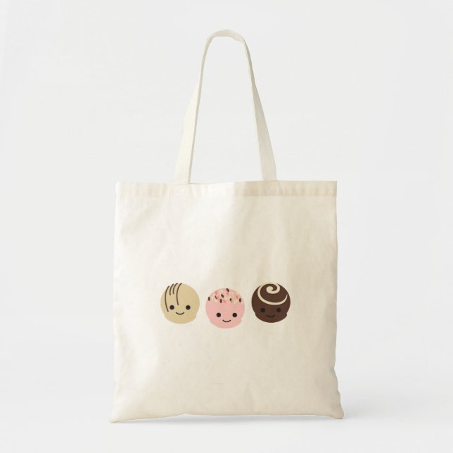 Bolsa Tote Trufas de chocolate (Frente)