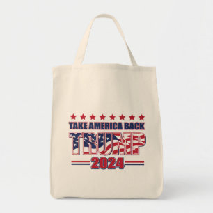 Bolsa Tote Trump 2024 - Retomar a América