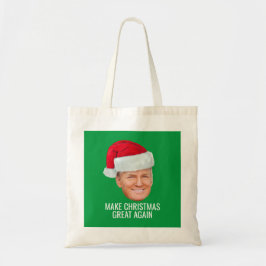 Bolsa Tote Trump com Santa Hat - Faça Excelente de Natal nova
