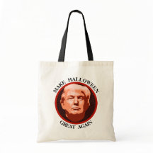 Trump Faça o Excelente do Halloween Trick ou Trata