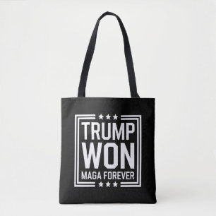 Bolsa Tote Trump ganhou a 47ª eleição presidencial dos EUA Ma